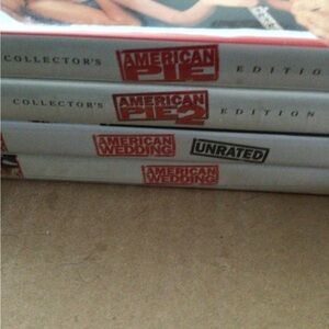 American Pie DVD Collection - Red and White